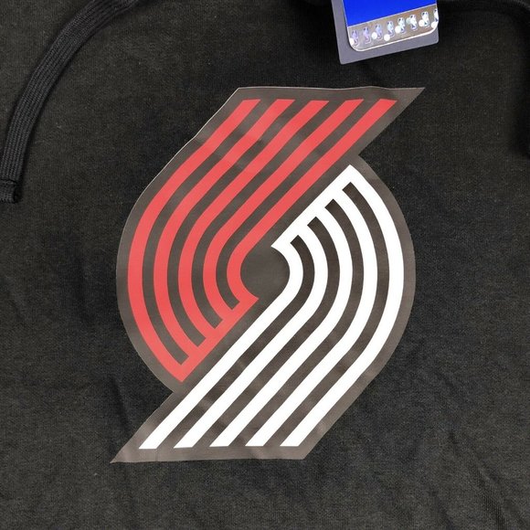 Portland Trail Blazers NBA Fanatics Black Hoodie - Picture 7 of 9